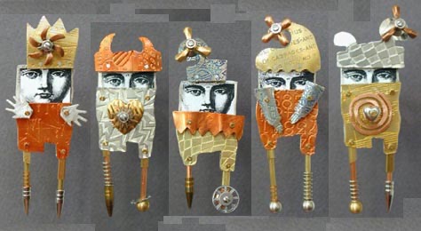 5 Guys Brooches