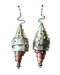 Rolled Bead Earrings