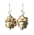Rolled Bead Earrings